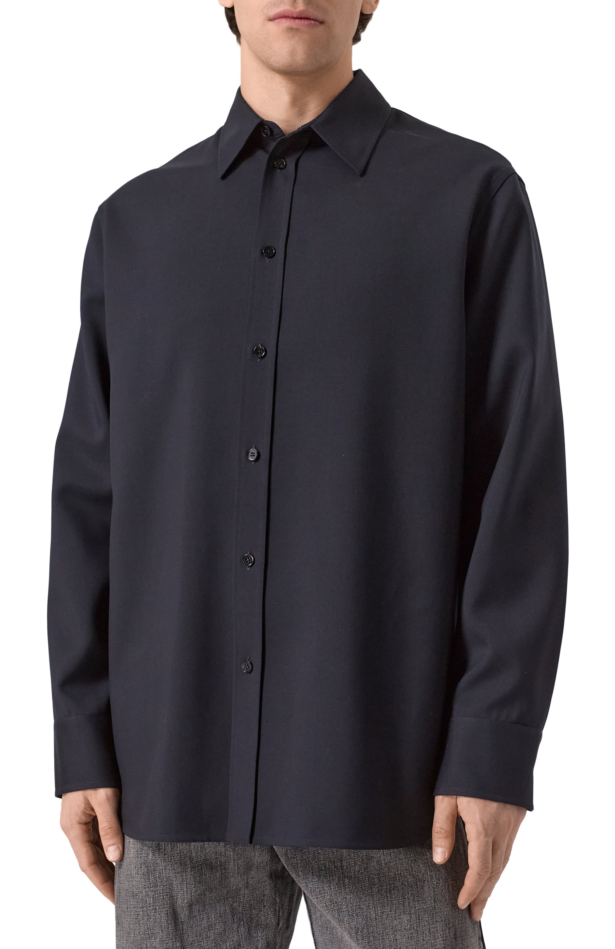 Шерстяная рубашка JIL SANDER, арт. J23DL0001/J40159, фото 3