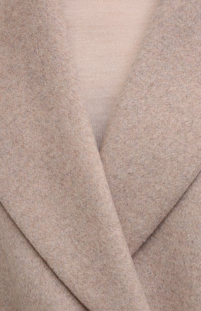 Пальто из шерсти и кашемира SEVEN LAB, арт. CV12 beige, фото 5