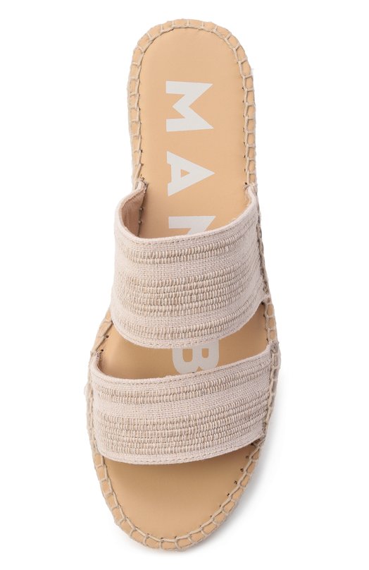 Текстильные шлепанцы Manebi X 0.1 JB/C0TT0N JAQUARD Кремовый  X 0.1 JB/C0TT0N JAQUARD Фото 6