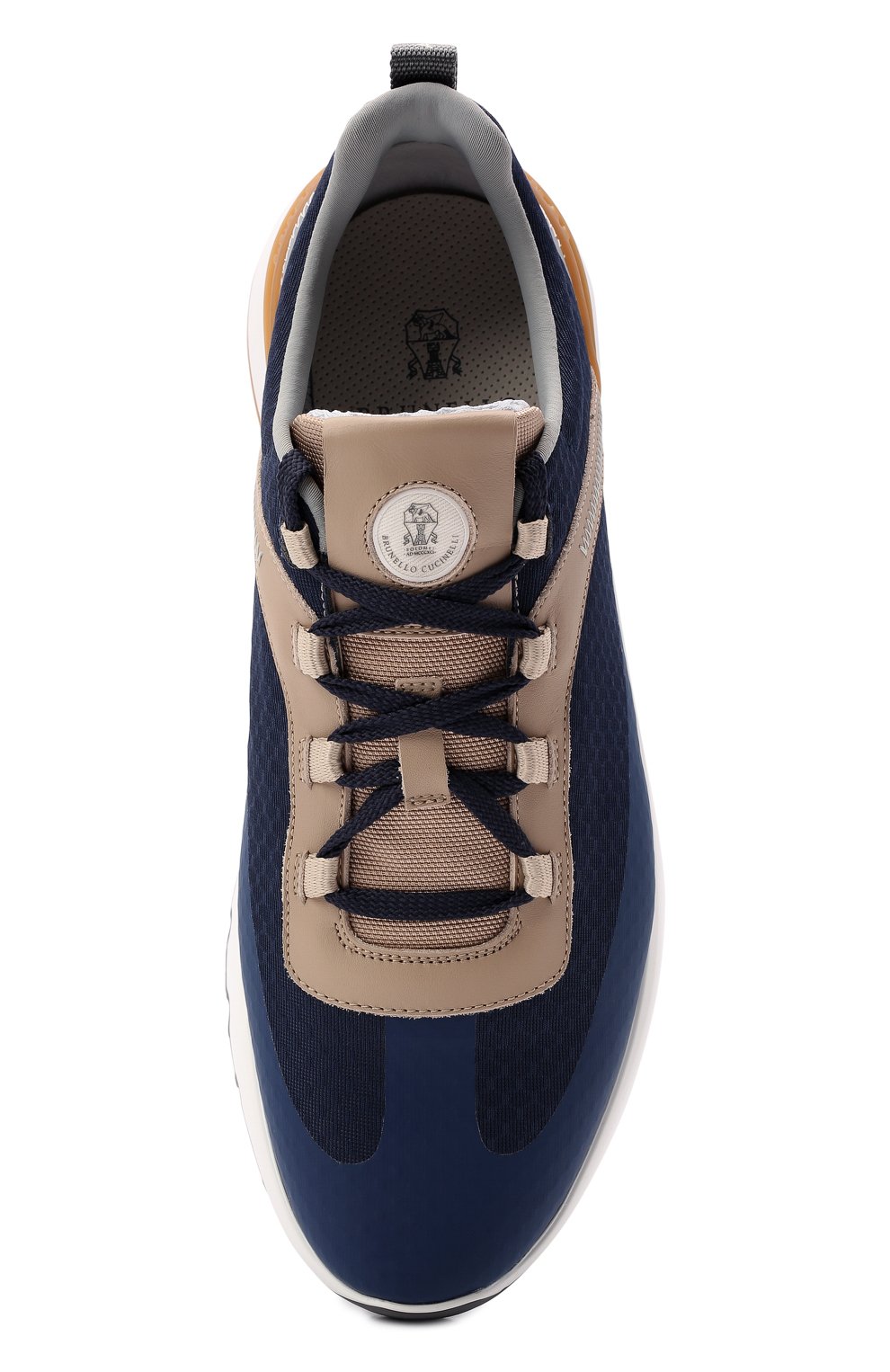 Комбинированные кроссовки BRUNELLO CUCINELLI, арт. MZUTBH0292, фото 6