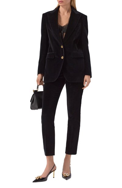 Кожаные туфли cuore 75 DOLCE & GABBANA, арт. CG1011/AZ188, фото 3