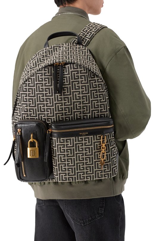 Рюкзак Pulse Balmain GM1GE276/TJ0L Чёрный  GM1GE276/TJ0L Фото 2