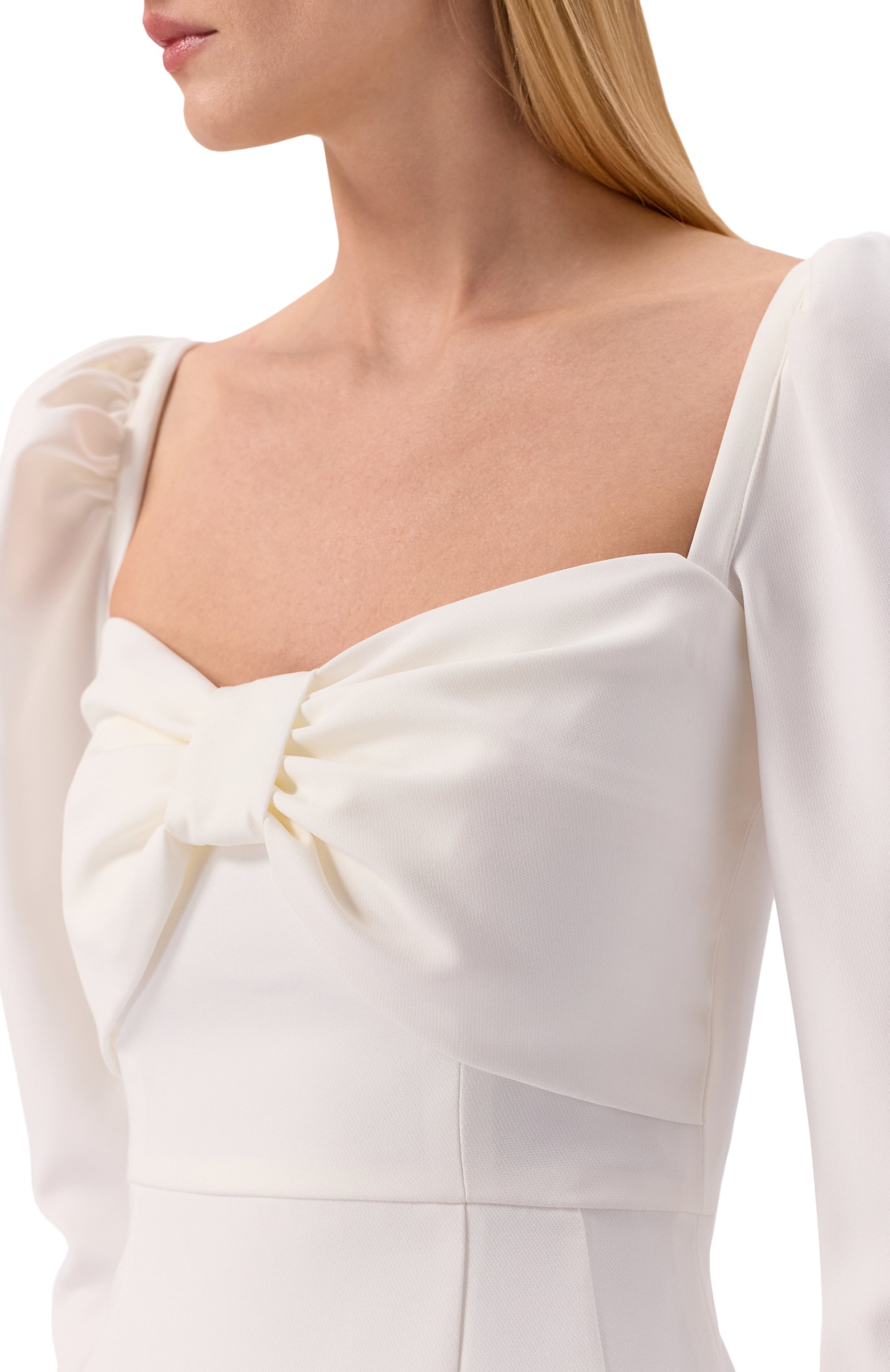 Платье SASHA KIM белого цвета по цене 32900 руб., арт. SK-00001553, фото 4 Платье SASHA KIM, арт. SK-00001553, фото 4