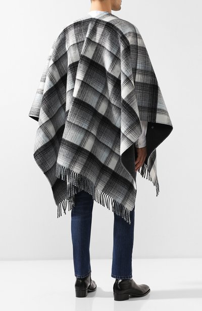 Шерстяное пончо GUCCI, арт. 553118/4G200, фото 4