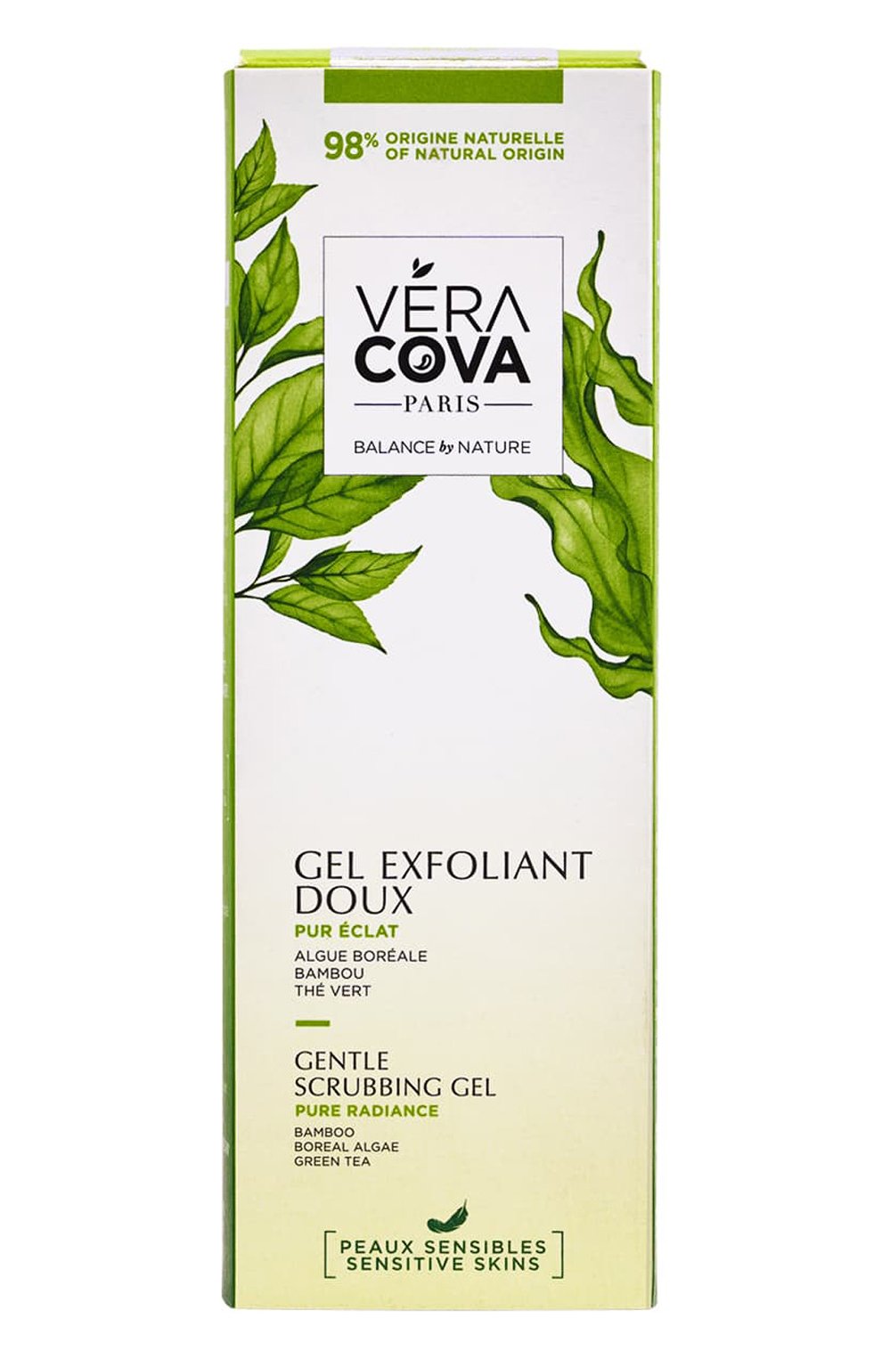Нежный гель-эксфолиант сияние с морскими минералами и экстрактом зеленого чая (80ml) VERACOVA, арт. 3770006076077, фото 4