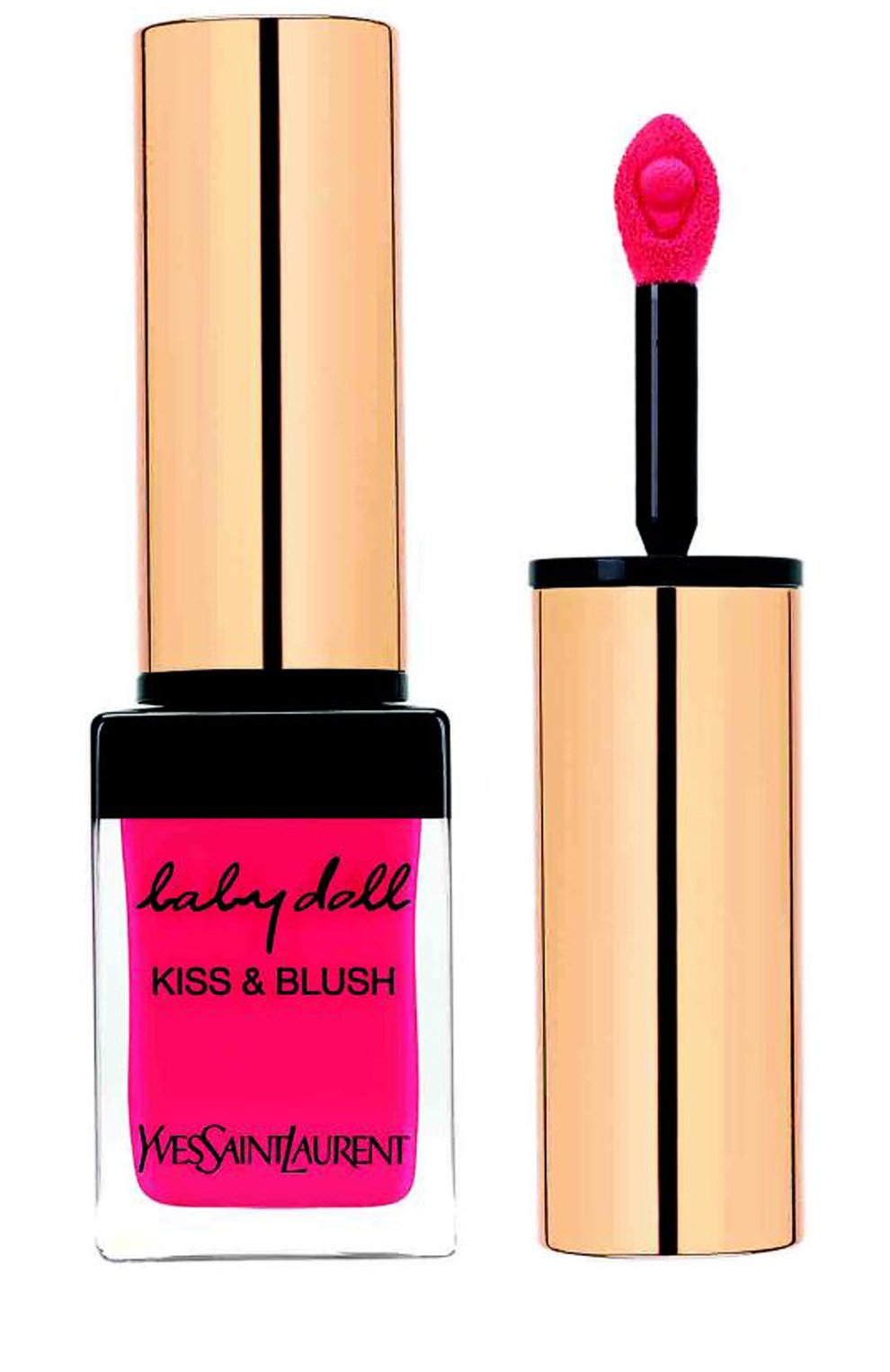 Блеск для губ и румяна baby doll kiss & blush 05 rouge effrontee YSL, арт. 3365440738201, фото 1