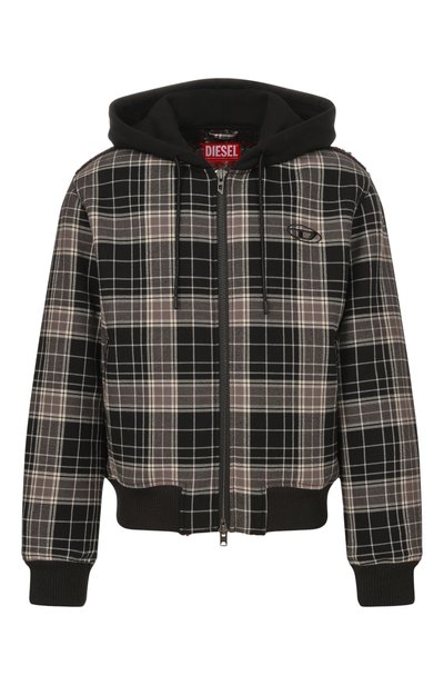 Мужской хлопковый бомбер DIESEL, арт. A22785/0CJCL