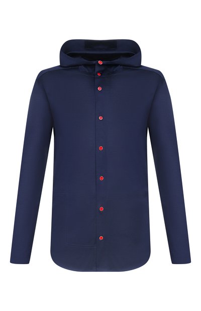 Мужская хлопковая рубашка KITON, арт. UMCPETEH0923416