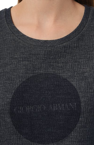 Хлопковая футболка GIORGIO ARMANI, арт. GW000423/AF12030, фото 5