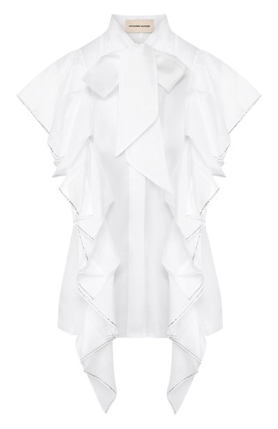 Женская хлопковая блузка ALEXANDRE VAUTHIER, арт. 191SH1002B 0191-1008