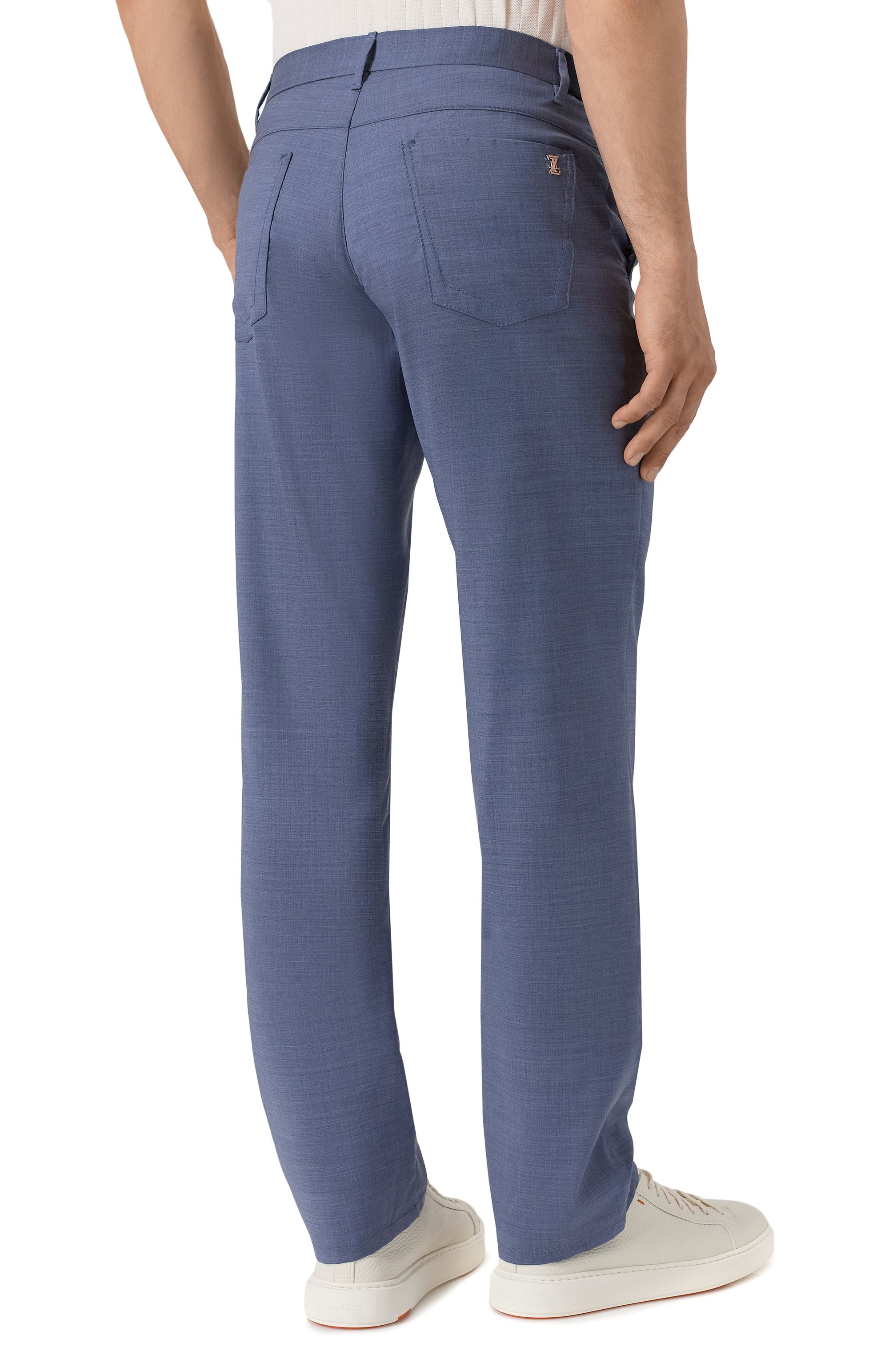 Шерстяные брюки ZILLI, арт. CP201DM0201VUC000, фото 4