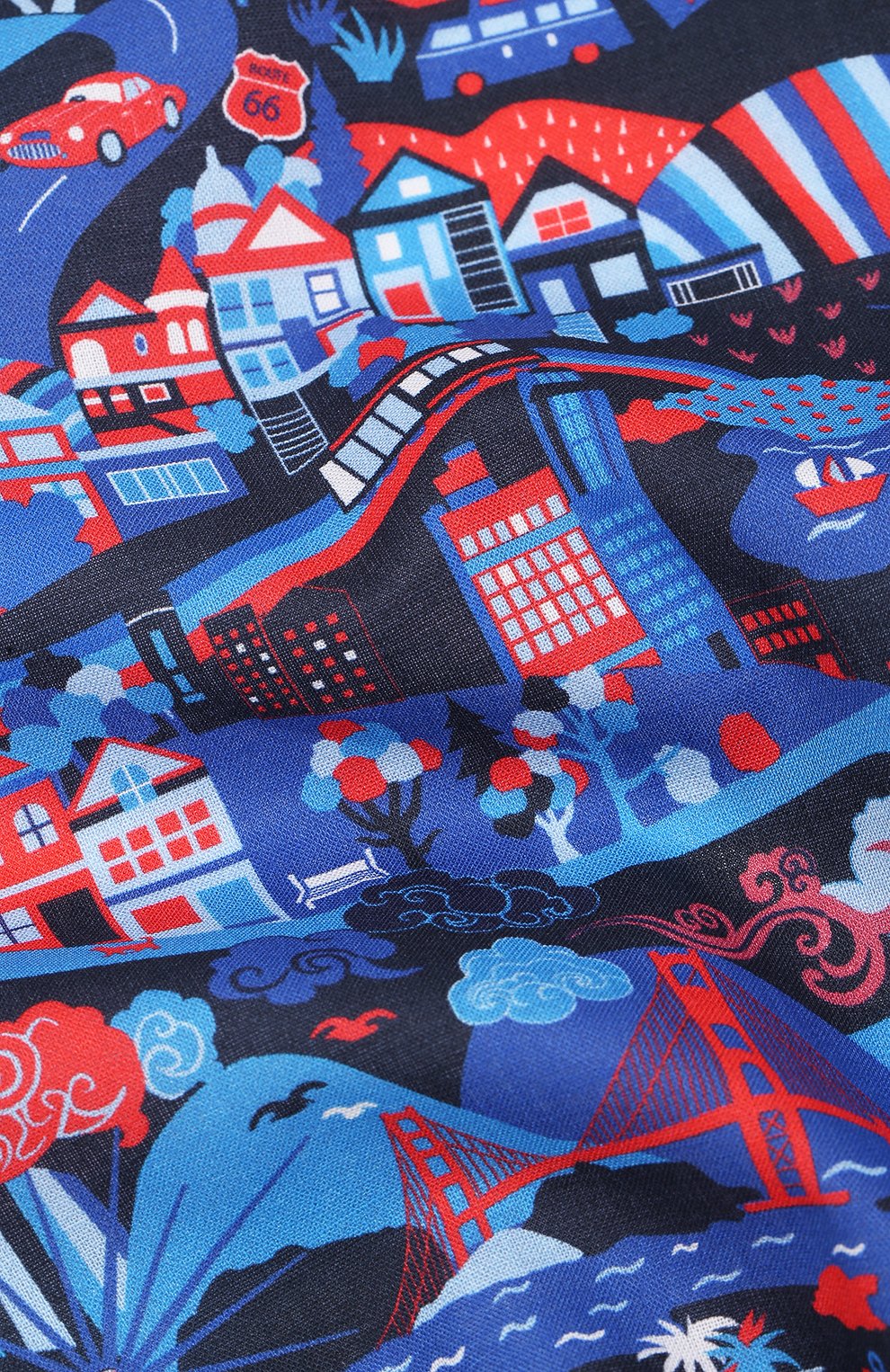 Комплект из двух хлопковых платков DEREK ROSE, арт. 0300-PACK151, фото 4