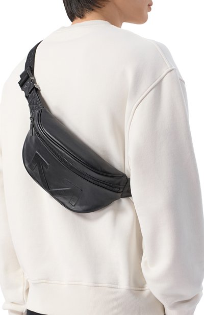 Мужская поясная сумка heritage OFF-WHITE, арт. 0MNT001S26LEA001