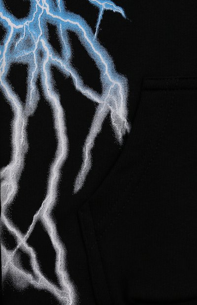 Хлопковое худи PHOBIA ARCHIVE черного цвета по цене 10500 руб., арт. PHK00636, фото 3 Хлопковое худи PHOBIA ARCHIVE, арт. PHK00636, фото 3