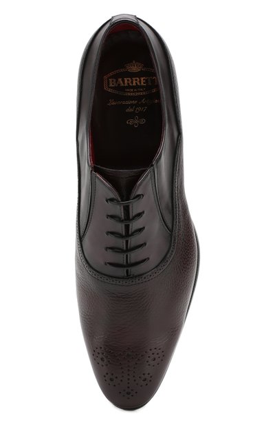 Кожаные оксфорды BARRETT, арт. 192U091.2/CERV0 ASP0RTABILE, фото 5