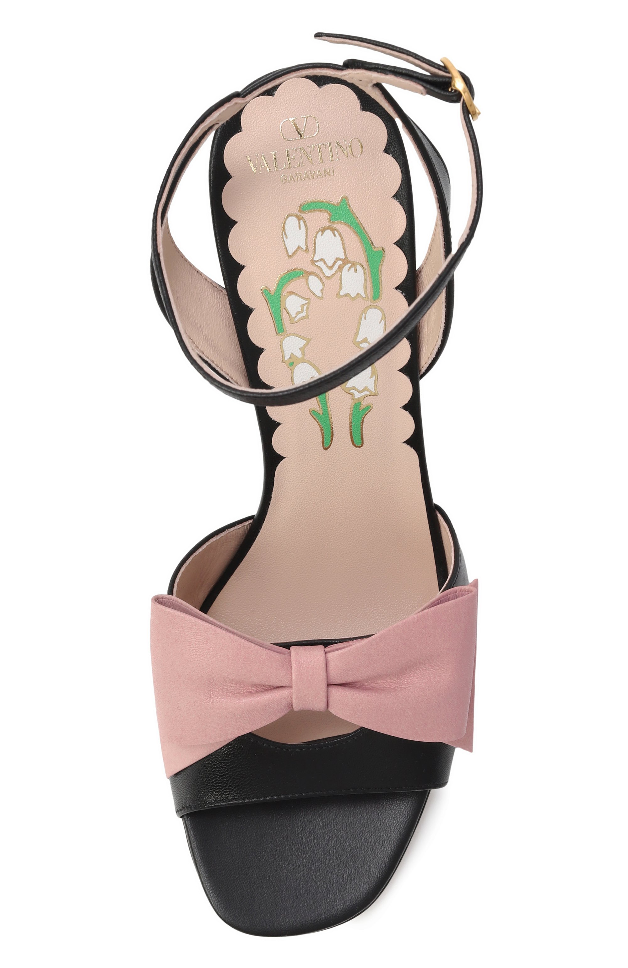 Кожаные босоножки bowow 95 VALENTINO, арт. 7W2S0MA6/DDT, фото 6