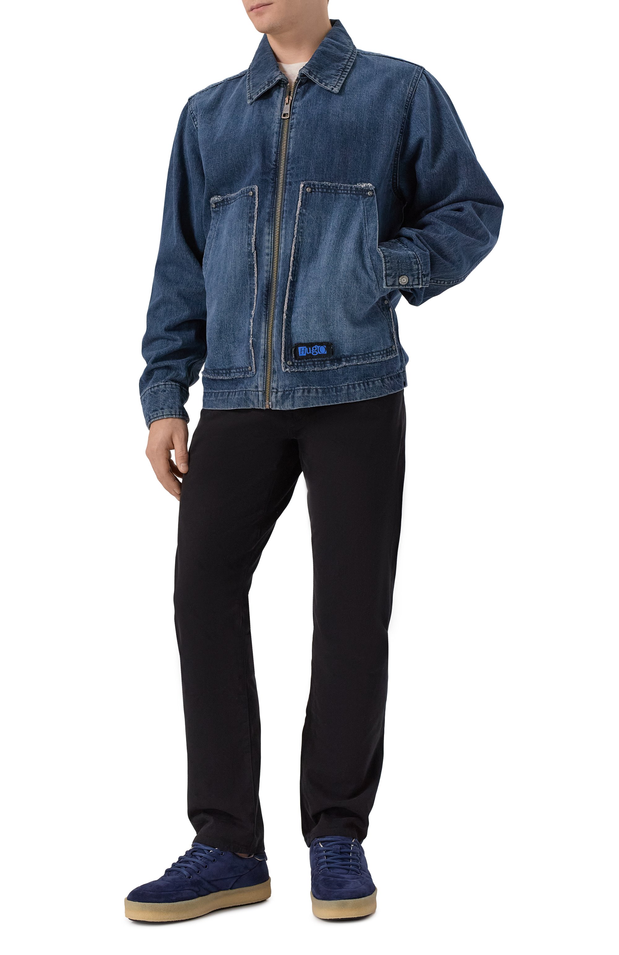 Джинсовая куртка chian HUGO BLUE, арт. 50541725, фото 2
