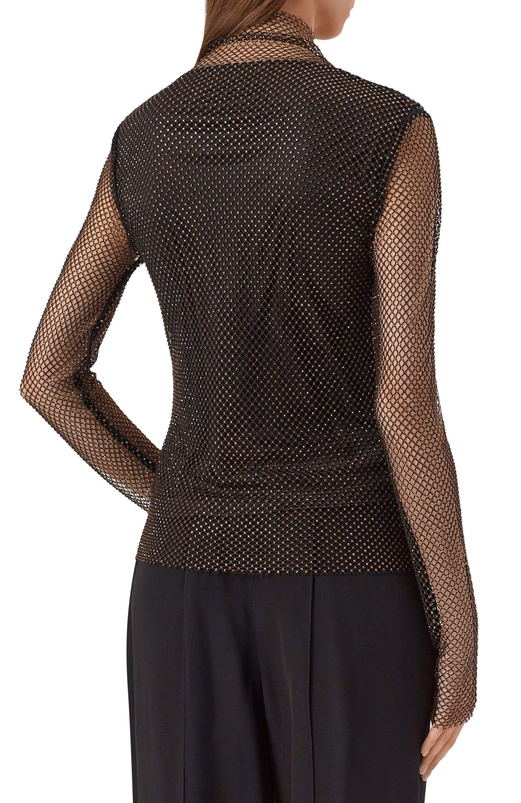 Топ с отделкой стразами SPORTMAX, арт. GERARDA, фото 4