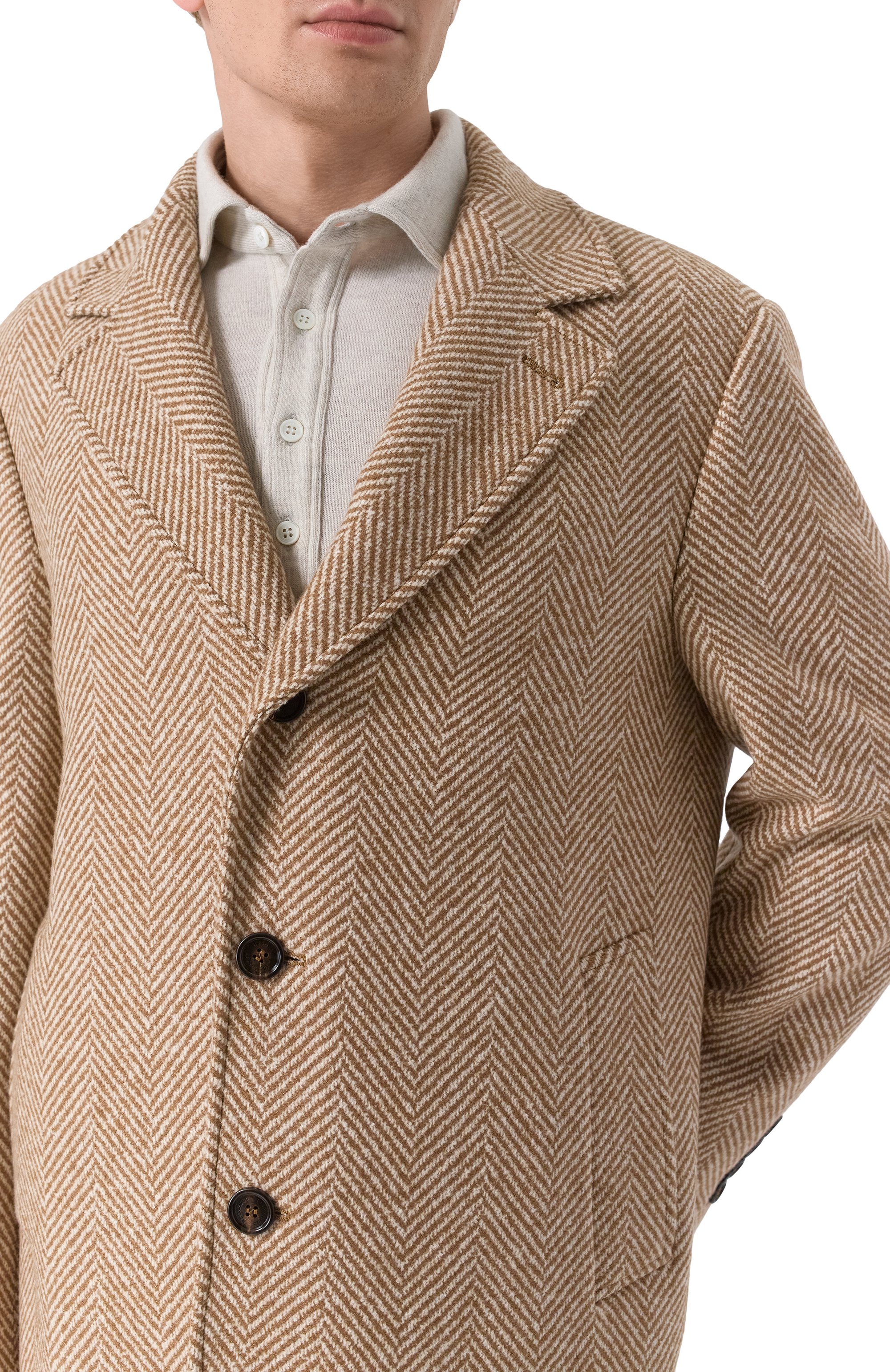 Пальто из кашемира и шелка BRUNELLO CUCINELLI, арт. MY4929136, фото 5