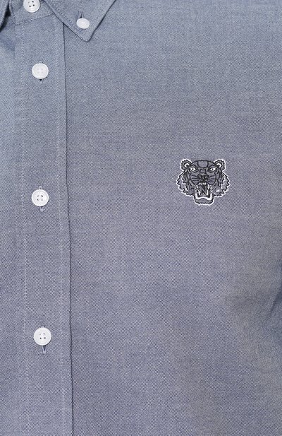 Хлопковая рубашка KENZO, арт. 5CH4001LD, фото 5