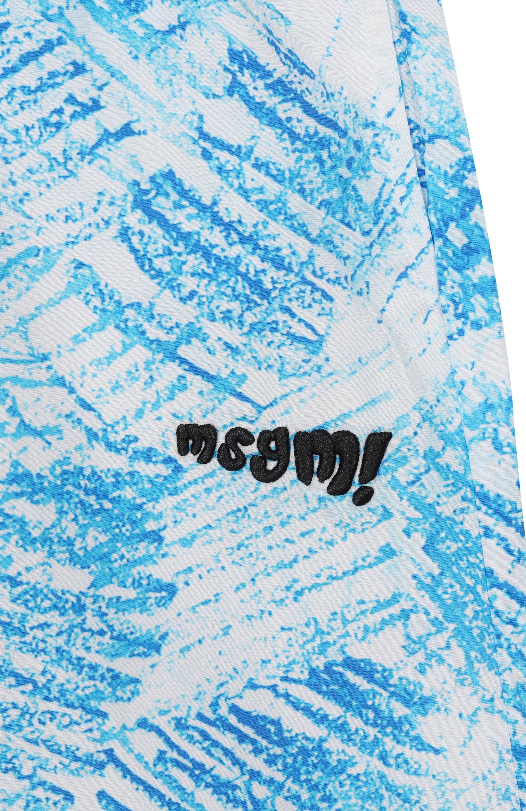 Хлопковые шорты MSGM KIDS, арт. S6MSJUBE166, фото 3