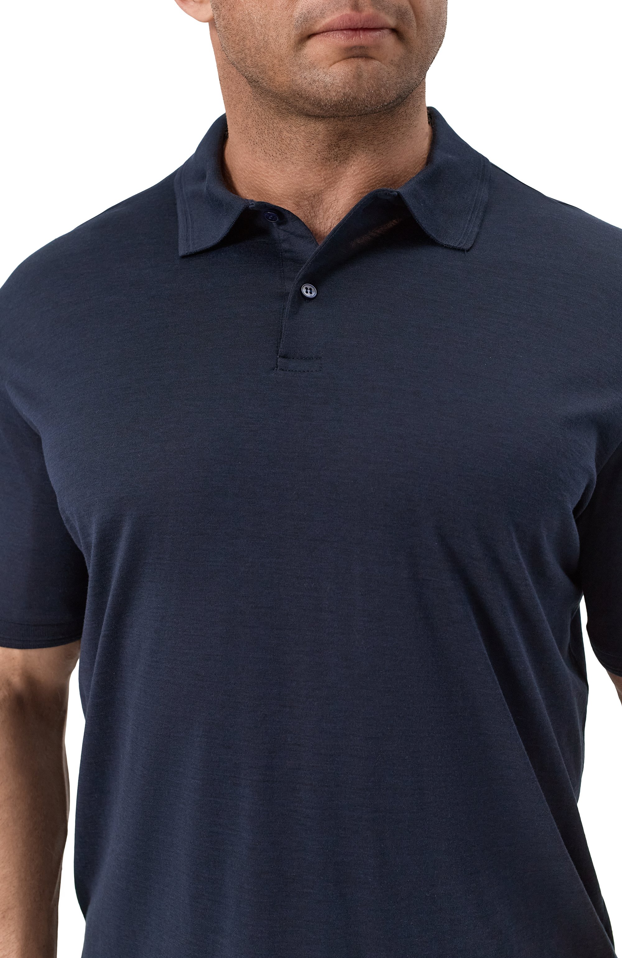 Поло из шелка и хлопка PAUL&SHARK, арт. 25411208/3XL, фото 5