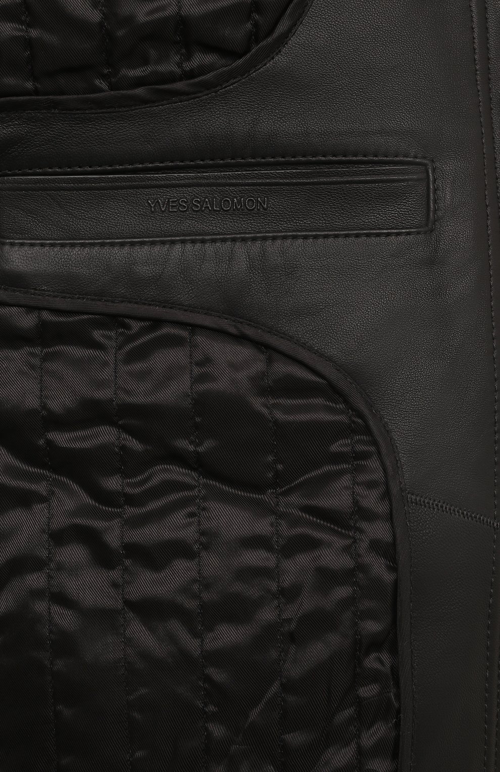 Кожаный бомбер YVES SALOMON, арт. 25WHV20165AGAN, фото 6