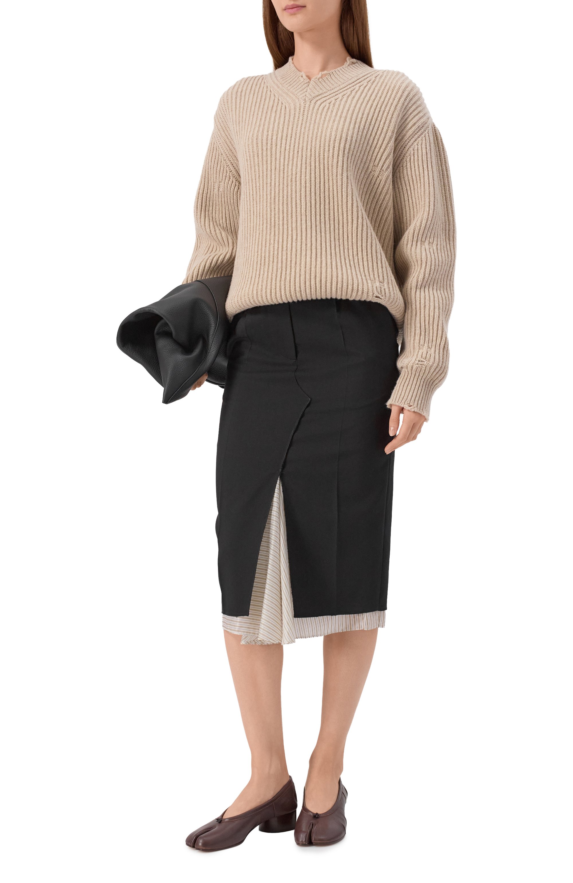 Шерстяная юбка MARNI, арт. G0MA0767U0/TW839, фото 2