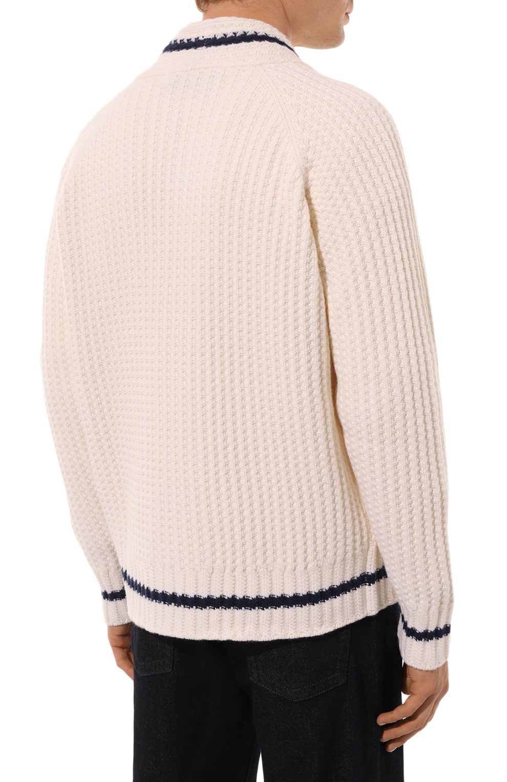 Шерстяной кардиган KITON, арт. UMM058302, фото 4