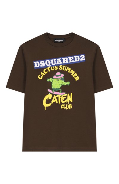 Хлопковая футболка DSQUARED2, арт. DQ3349/D0015