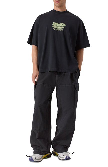 Мужская хлопковая футболка VETEMENTS, арт. UH76TR380B/1000 LIGHT JERSEY