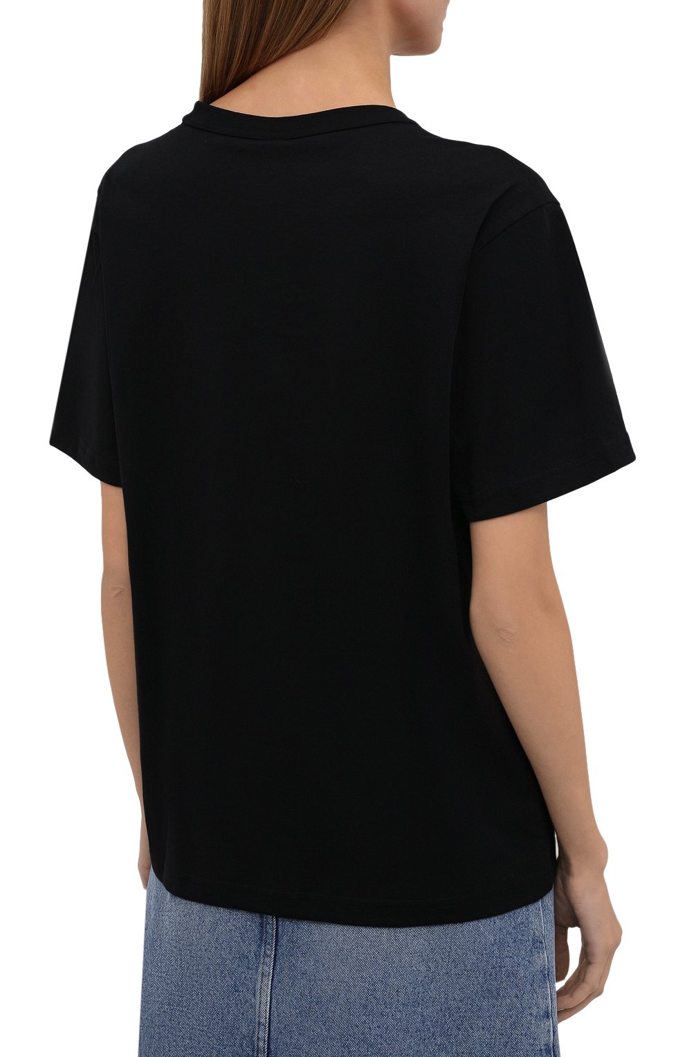 Хлопковая футболка ALEXANDERWANG.T, арт. 4CC3211281, фото 4