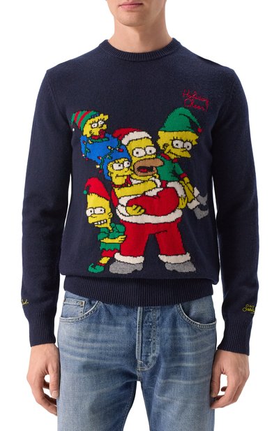 Джемпер из шерсти и вискозы MC2 SAINT BARTH, арт. STBM HER0N/HER0001/01846C, фото 3