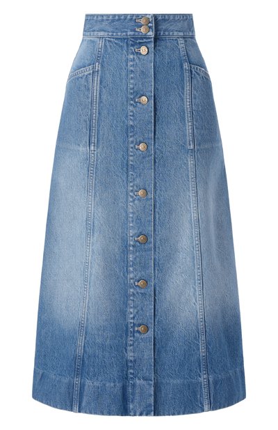 Женская джинсовая юбка VALENTINO, арт. 6B3DD18Z94U