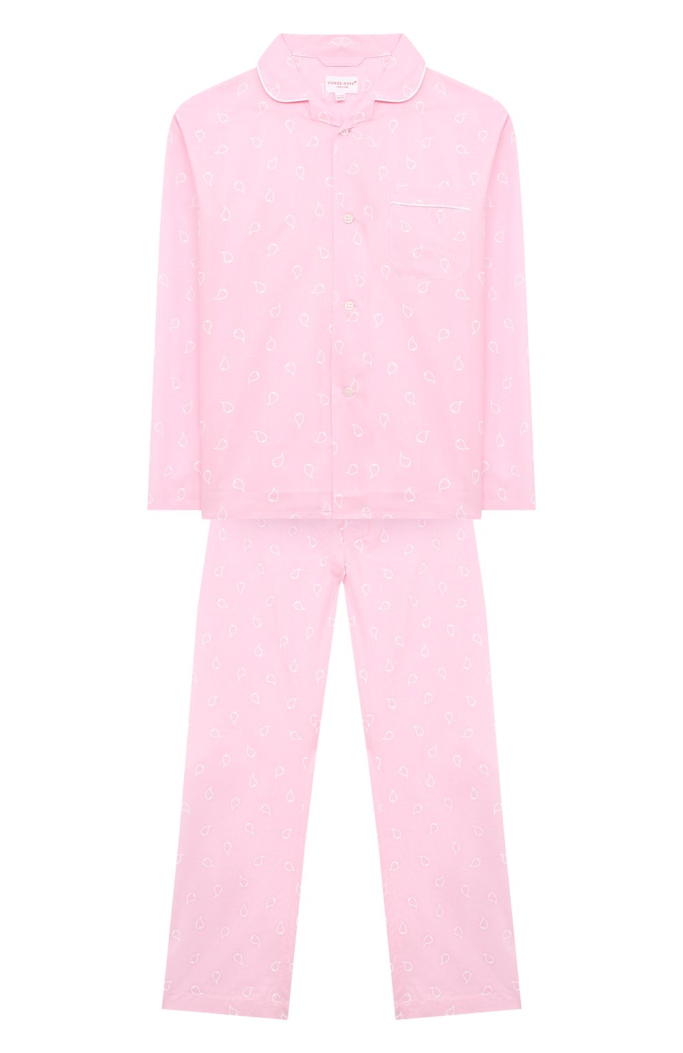 Хлопковая пижама DEREK ROSE, арт. 7025-NELS074/13-16, фото 1