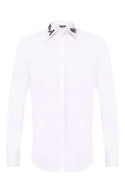 Хлопковая рубашка DOLCE & GABBANA, арт. G5FT7Z/FU5K9, фото 1