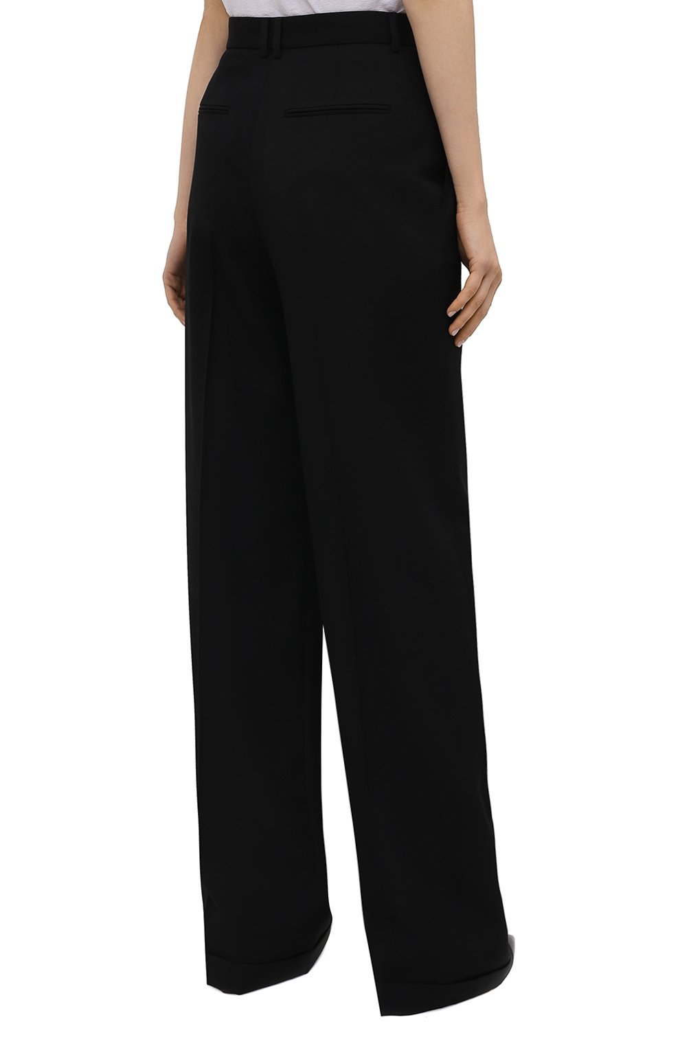 Шерстяные брюки SAINT LAURENT, арт. 646856/Y512W, фото 4
