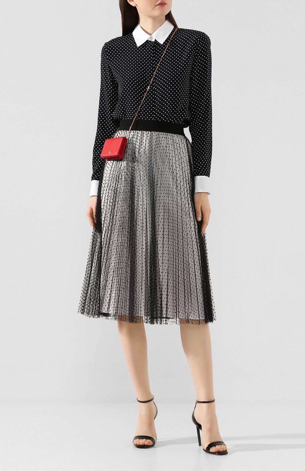 Рубашка в горох THEORY, арт. J1106501, фото 2