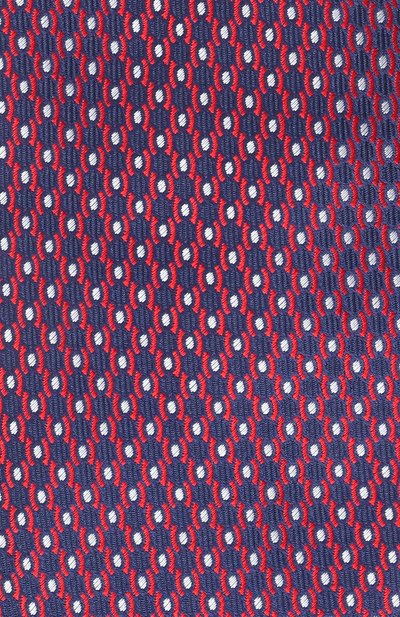 Шелковый галстук CANALI красного цвета по цене 19950 руб., арт. 18/HJ04238, фото 4 Шелковый галстук CANALI, арт. 18/HJ04238, фото 4
