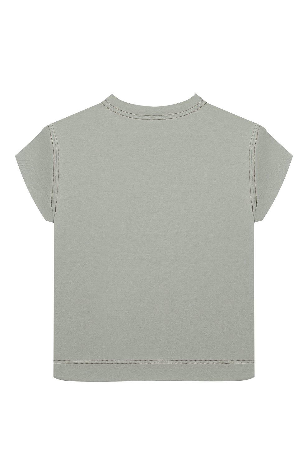 Хлопковая футболка BRUNELLO CUCINELLI, арт. B0A45T278A, фото 2