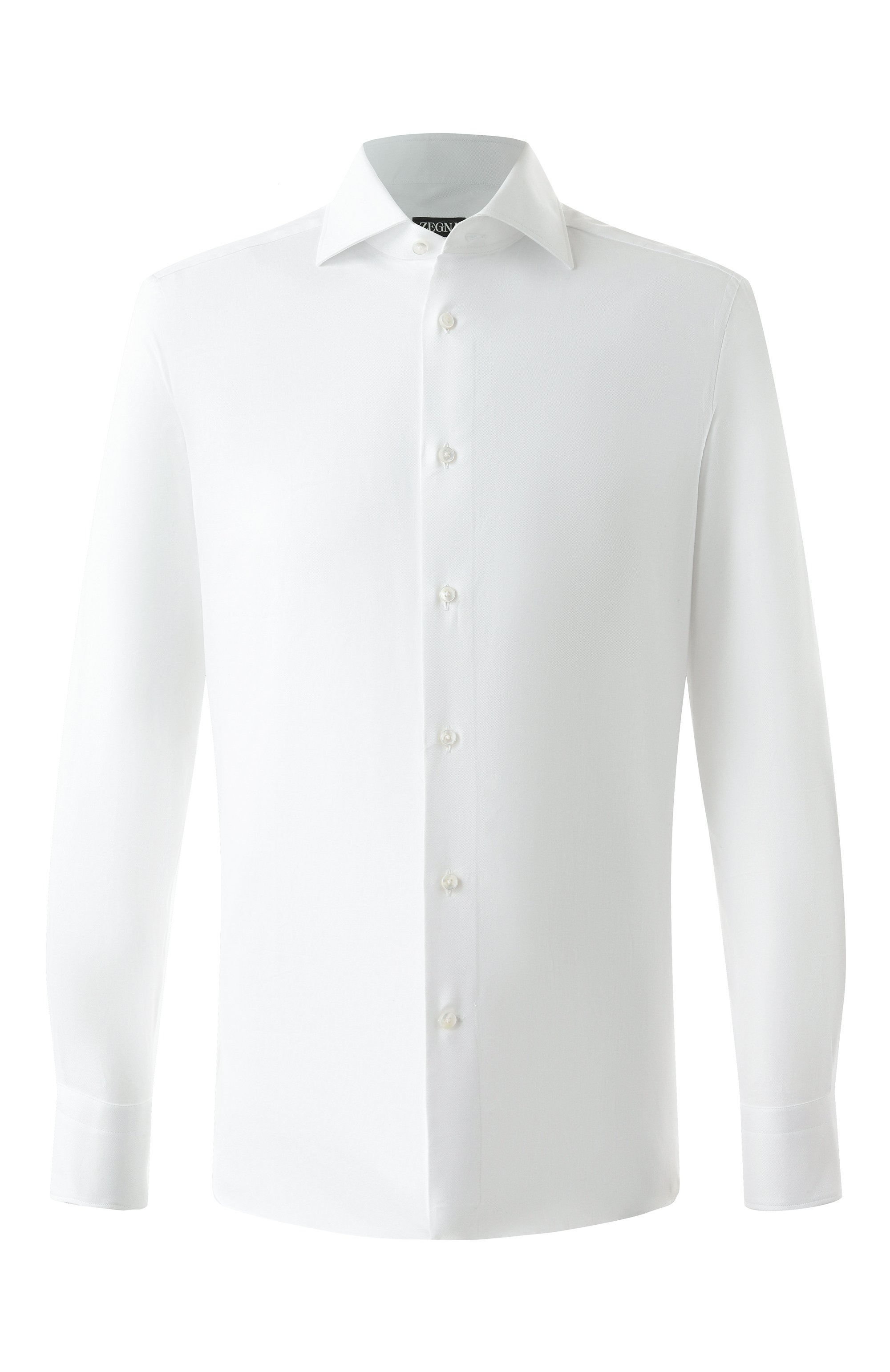 Хлопковая сорочка ZEGNA, арт. 701620A7/9MS0BA, фото 1