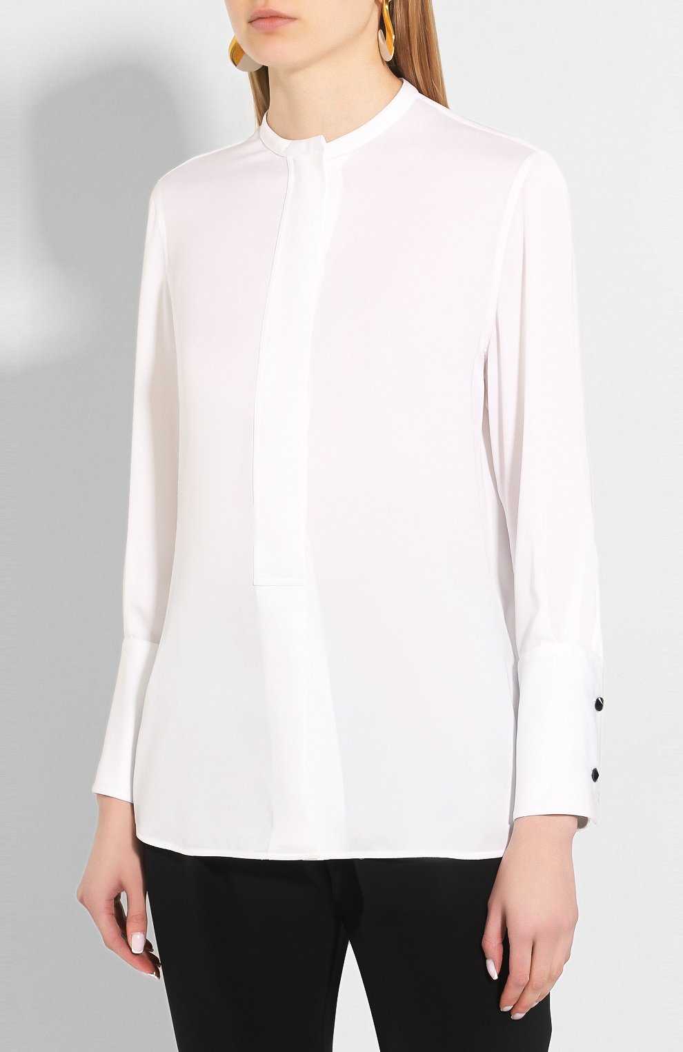 Шелковая рубашка GIORGIO ARMANI, арт. 0SHCCZ34/TZ121, фото 3