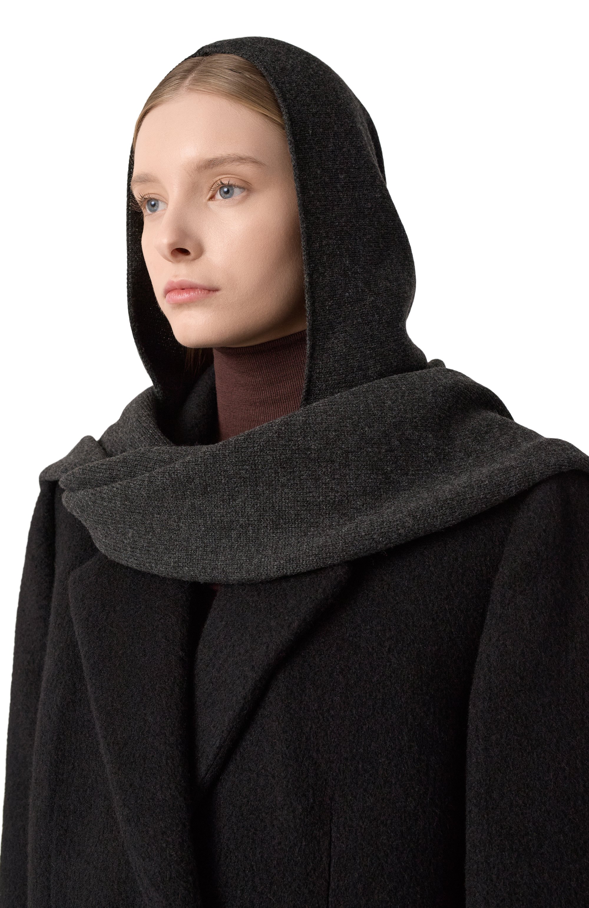 Капюшон из шерсти и кашемира GRAN SASSO, арт. 23265/12865, фото 2