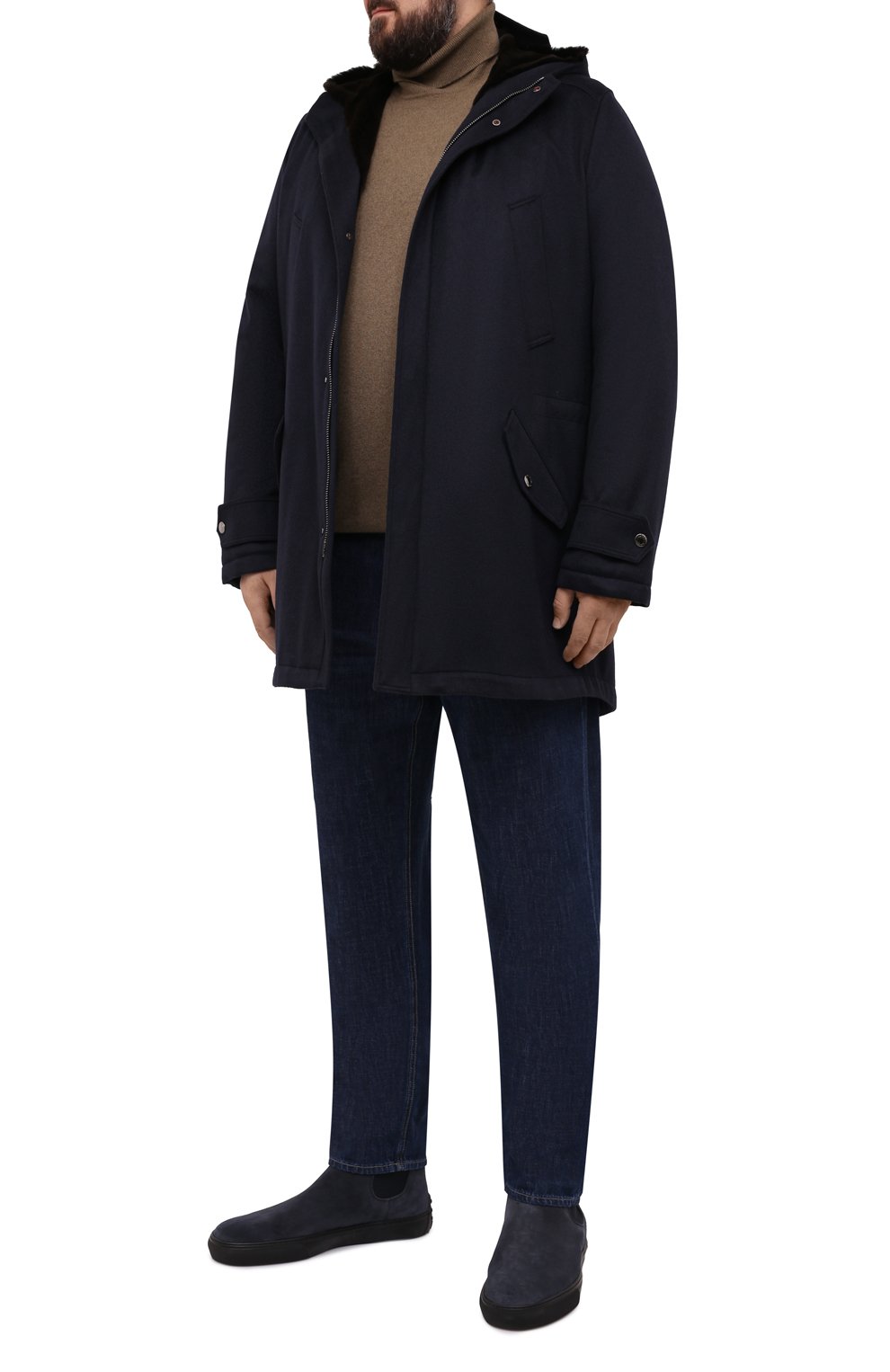 Кашемировая парка с меховой подкладкой KIRED, арт. WAIRESW681801900G, фото 2