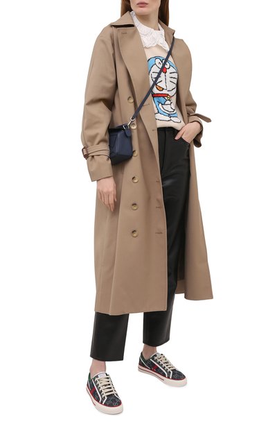 Текстильные кеды tennis 1977 GUCCI, арт. 606110/2KQ10, фото 2