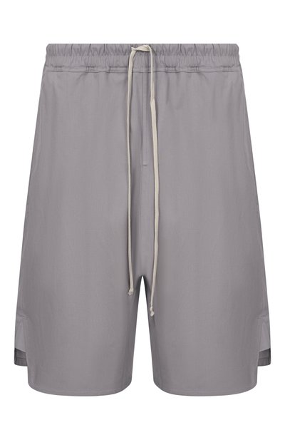 Мужские хлопковые шорты RICK OWENS, арт. RU02F4373/TE