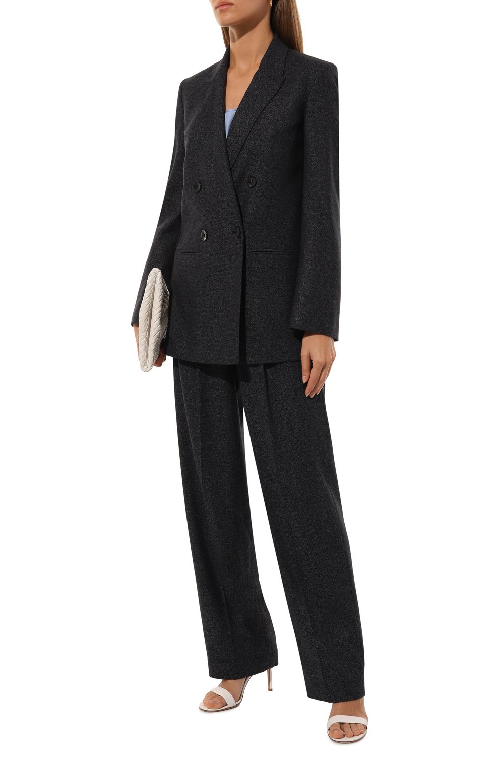 Брюки из шерсти и вискозы AGNONA, арт. T70608E/UW014E, фото 2