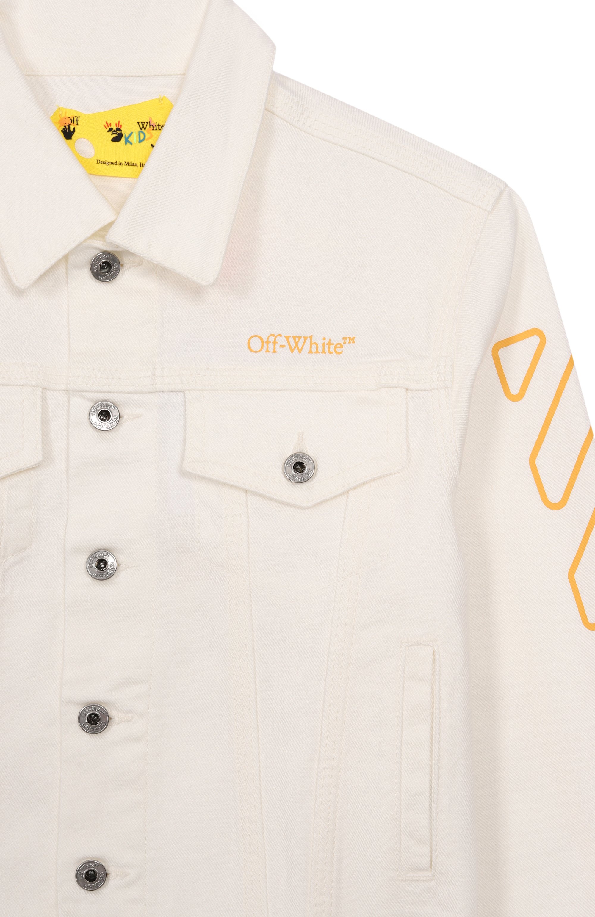 Джинсовая куртка OFF-WHITE, арт. 0GYE002S25DEN001/4-12, фото 3