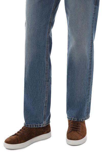 Замшевые кеды stoccolm MILLE 885, арт. ST0CC0LMA FL0R SNUFF, фото 3