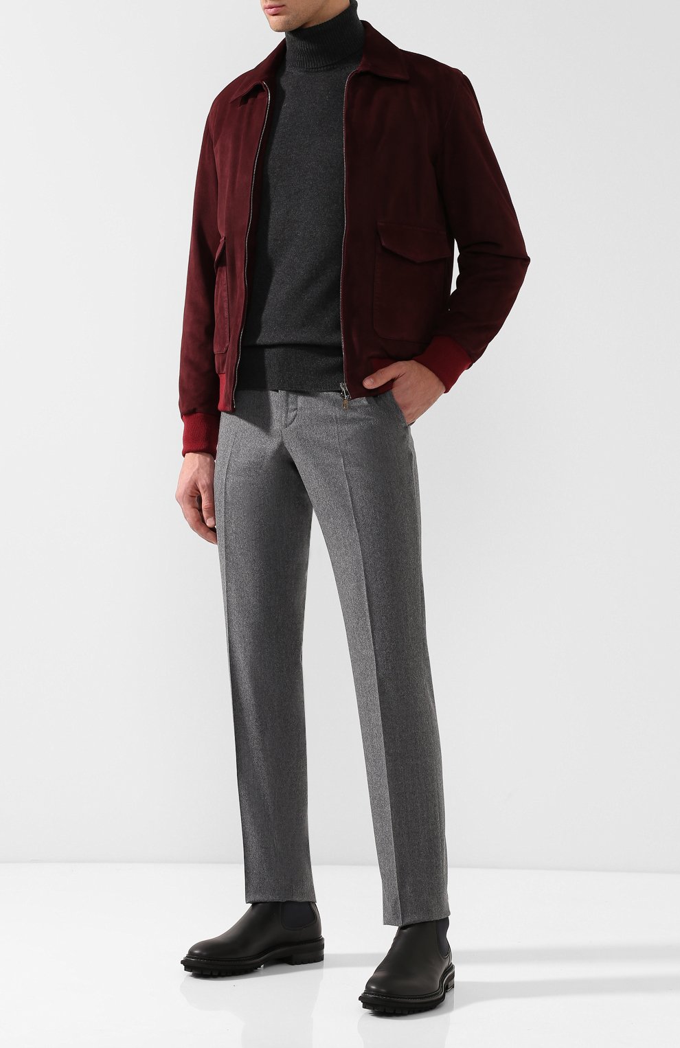 Однотонная водолазка из кашемира TOM FORD, арт. BRK66/TFK320, фото 2